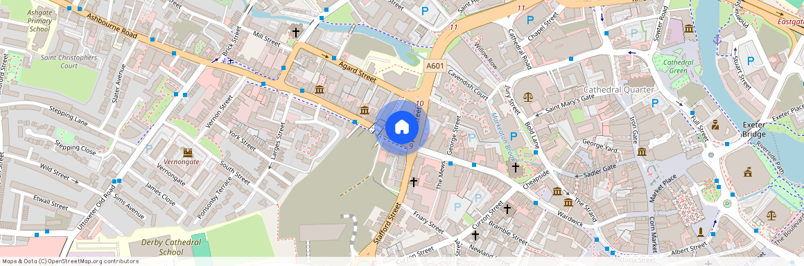 Friar Gate, Derby, DE1
