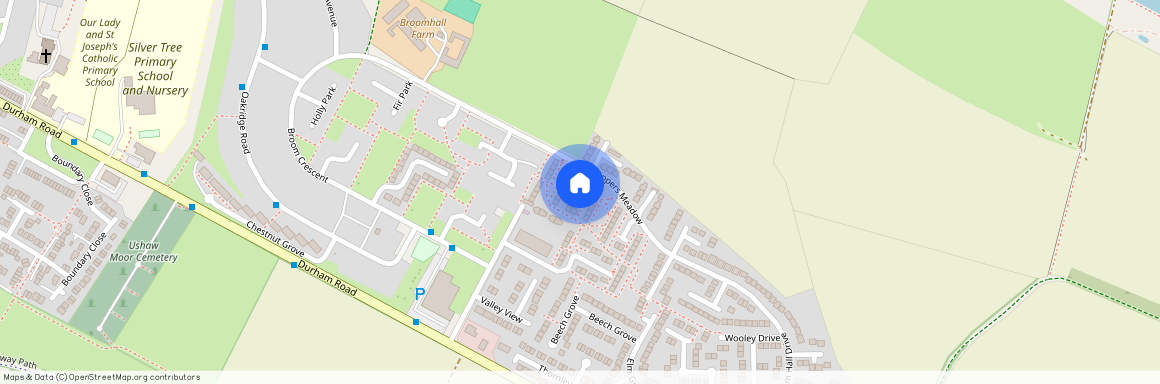 Skippers Meadow, Ushaw Moor, Durham, DH7