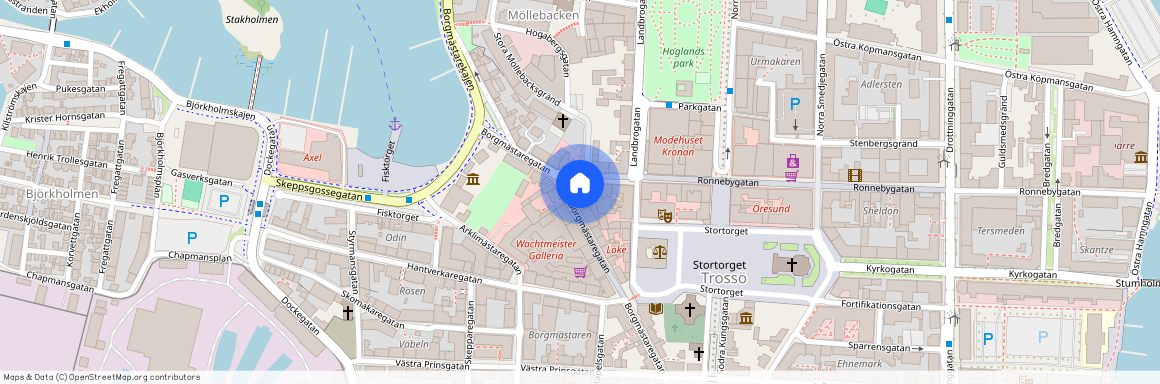 Trossö, Karlskrona, Blekinge, Borgmästaregatan 20