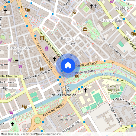 Carrera de la Virgen - Paseo del Salón, Granada