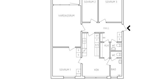 Solröksgatan 10 B, våning None - Foto 3