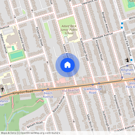 30 Lawlor top Floor Avenue, Toronto