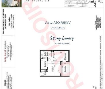 Location Appartement 2 pièces 43m² AVIGNON 84000 - Photo 2