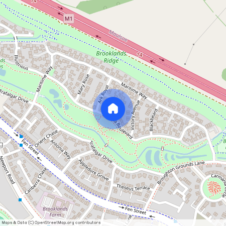 Saxonia Boulevard, Brooklands