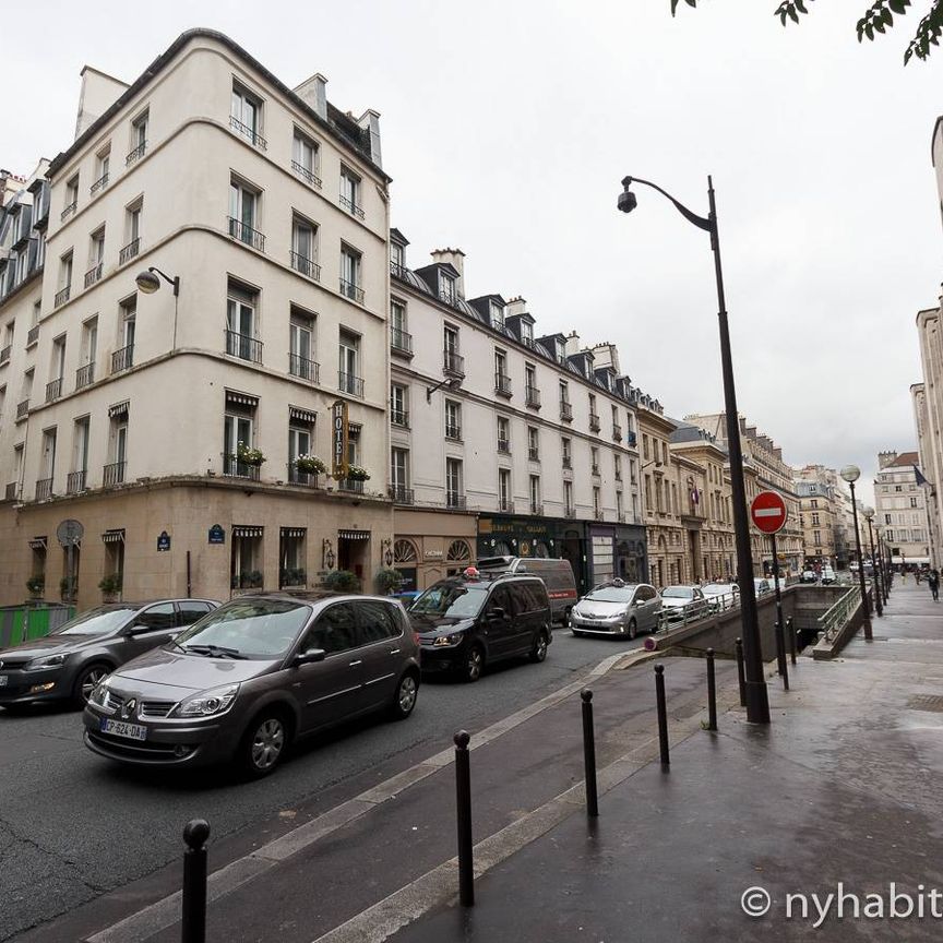 Logement à Paris, Location meublée - Studio T1 - Saint-Germain des Prés, Tour Eiffel - Champ de Mars - Hôtel des Invalides (PA-4405) - Photo 1