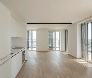 3-Zimmer-Wohnung mit 2 Bädern - Erstbezug in den DC Flats - zu mieten in 1220 Wien - Photo 3