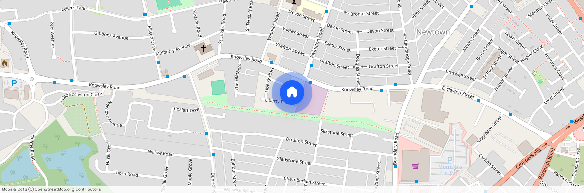 Liberty Place, Merseyside WA10