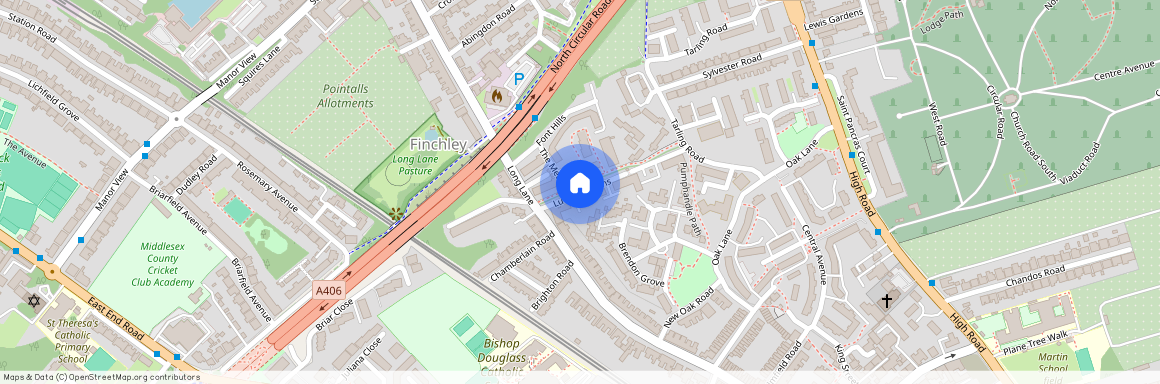 Lucas Gardens, London, N2