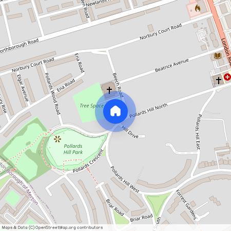 Pollards Hill North, Streatham SW16