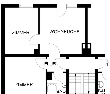 2 1/2 Zimmer Wohnung mit GROSSEM BALKON Haspe-Zentrum - Foto 1