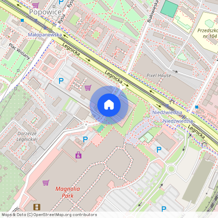 ul. Legnicka, Popowice Południowe, Fabryczna, Wrocław, dolnośląskie