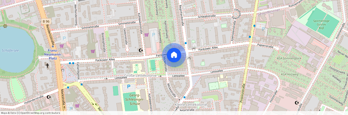 Pankower Allee 58, 13409, Berlin Ot Reinickendorf