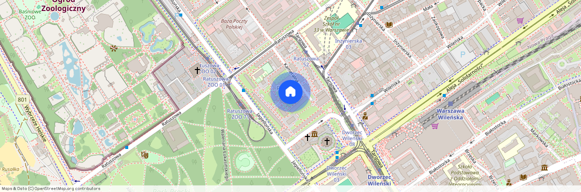 Praga-Północ, Kameralna, Warszawa