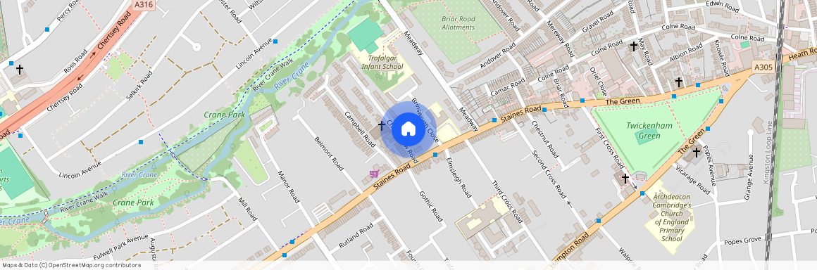 Perigan Court, Twickenham, TW2