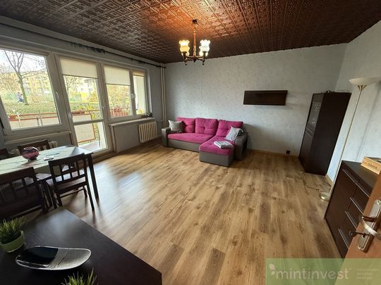 2 pok. os Słoneczne 49m2 balkon, parter - Photo 1