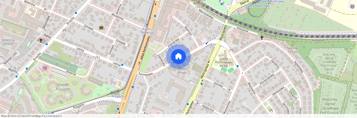 ul. Turniejowa, Krzyki, Krzyki, Wrocław, dolnośląskie