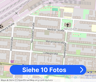 LEIPZIG-OST * 2-ZIMMER-WOHNUNG * GUT GESCHNITTEN * ZENTRUMSNAH - Foto 1