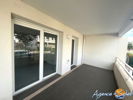 Sérignan – Location Appartement – 40.25 m² – 580€ CC / mois - Photo 2