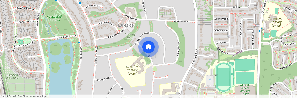 Lakeside, Cardiff, CF23 6HB