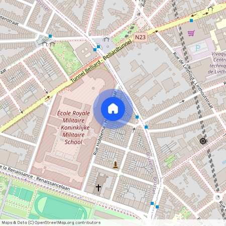 Rue Hobbema 59 1, 1000 Nord-Est (Bruxelles)