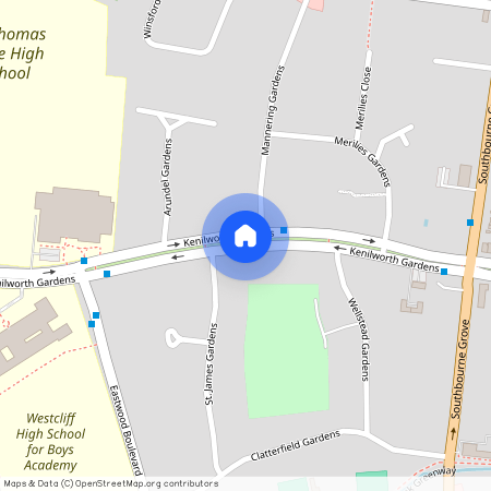 Kenilworth Gardens, Westcliff-On-Sea