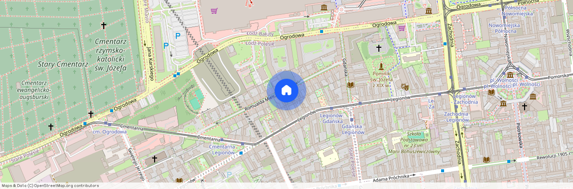 Łódź-Polesie, Romualda Mielczarskiego, Łódź