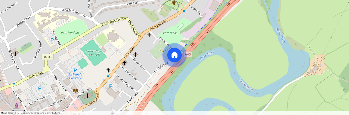 Priory Row, Carmarthen