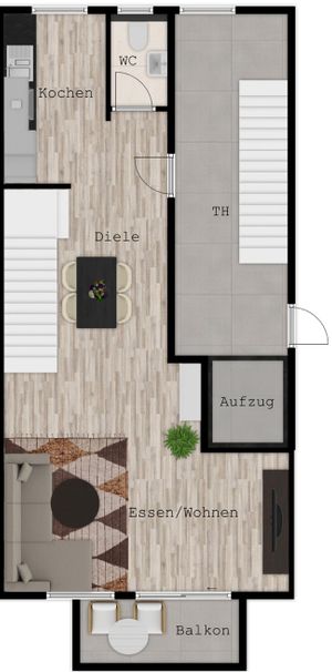 Neubau von 6 barrierearmen Komfort-Mietwohnungen in zentraler Lage von Oberhausen-Mitte - Photo 1