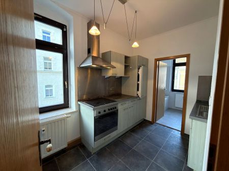 Einbauküche - 2 Zimmerwohnung in Plauen Stadtteil Haselbrunn zur Miete - Photo 4