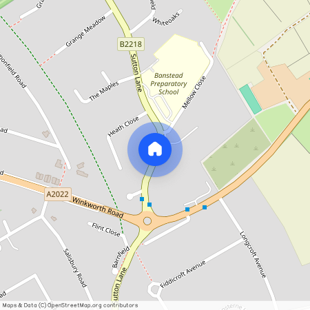 Sutton Lane, Banstead, Surrey, SM7