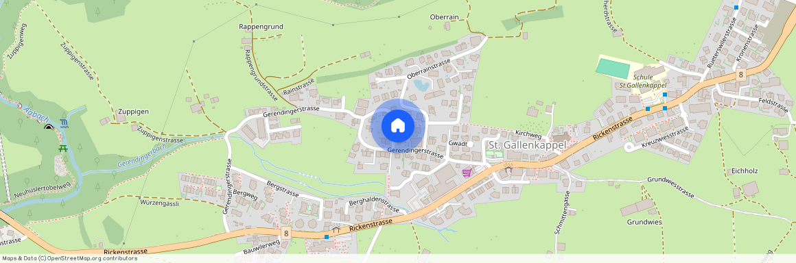 8735, St. Gallenkappel, Botenrainstrasse, 4