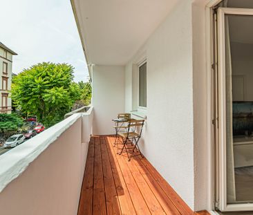 City-Residence: Schick möblierte Wohnung mit Skylineblick in schöne... - Foto 1