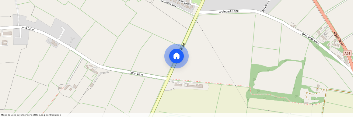 Otley Road, Killinghall, Harrogate, North Yorkshire, UK, HG3