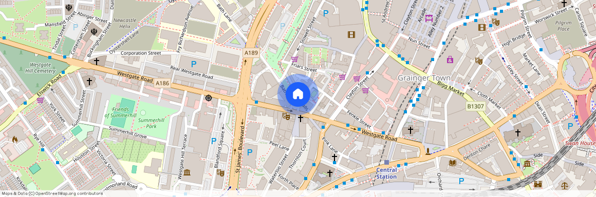 2 bed apartment to rent in NE1