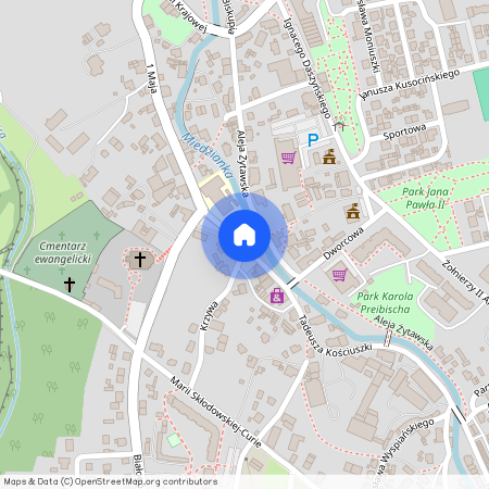 ul. Tadeusza Kościuszki, Bogatynia, Bogatynia, zgorzelecki, dolnośląskie