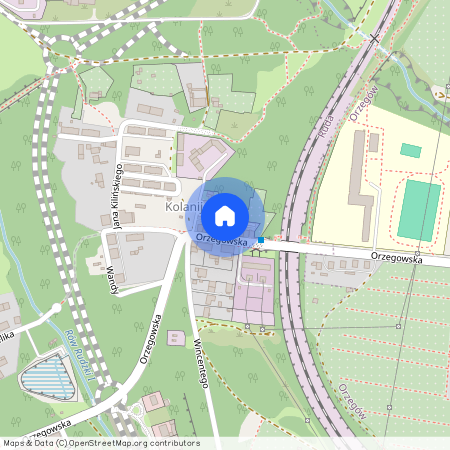 ul. Orzegowska, Ruda, Ruda Śląska, śląskie