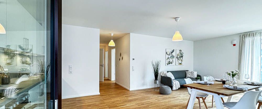 Charmante 3-Zimmer-Wohnung im Neubau - Photo 1