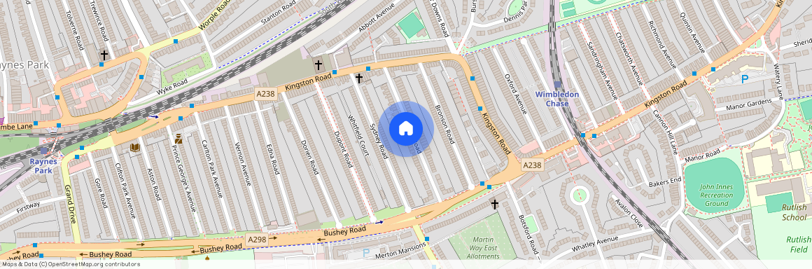 Chestnut Road, Raynes, SW20