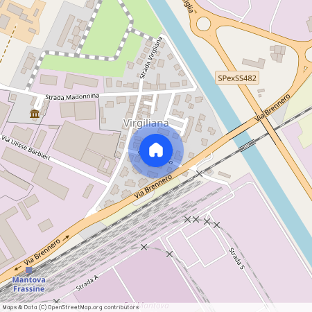 Mantova, Str. dell'Olmo - Borgovirgiliana