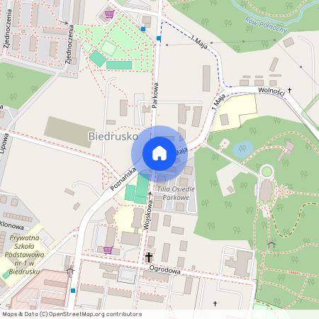 2 pokojowe 65 m2, I piętro, ładne, po remoncie kapitalnym, z miejscem parkingowym, Biedrusko, Suchy Las, poznański, wielkopolskie