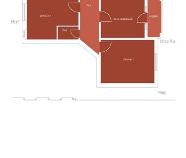 Charmante 2-Zimmerwohnung am Sachsentor! - Foto 1
