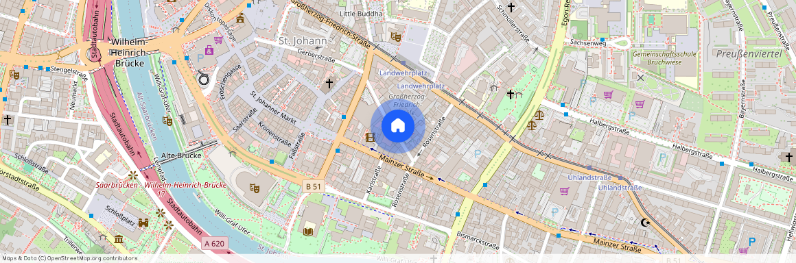 Neugäßchen 16, 66111 Saarbrücken - St Johann