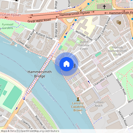 Crisp Road, Queens Wharf W6