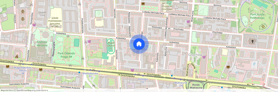 Ludwika Kickiego 5, mazowieckie, Warszawa, Praga-Południe