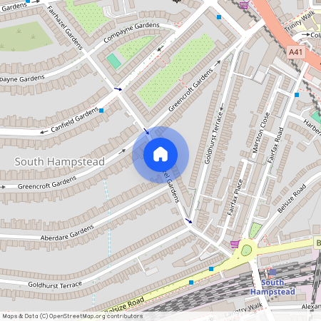 Fairhazel Gardens, South Hampstead NW6