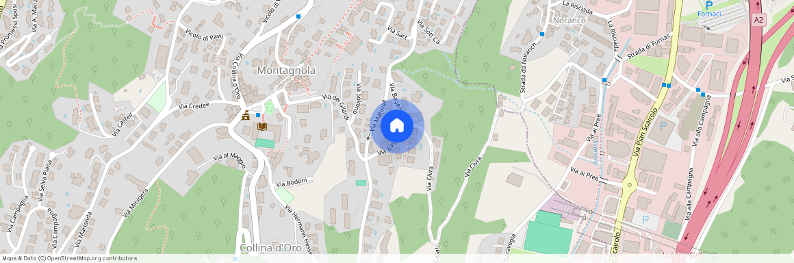 Via Bagena, 6926 Collina d'Oro