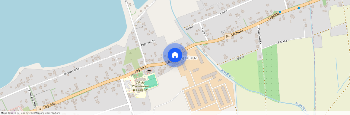 Spalona, Kunice, legnicki, dolnośląskie