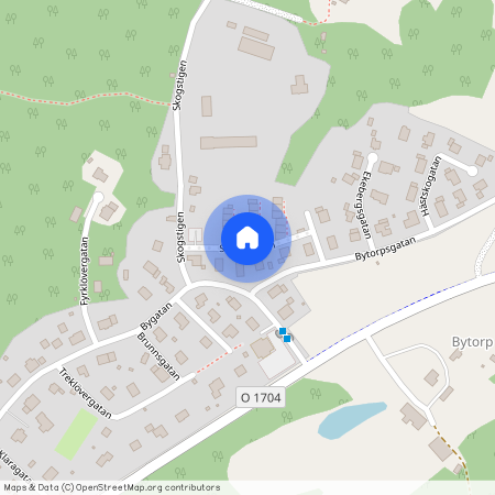 Skogsstigen, Rångedala