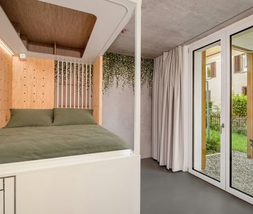 moderne, möblierte 1 Zimmer-Wohnung in Winterthur - Photo 2