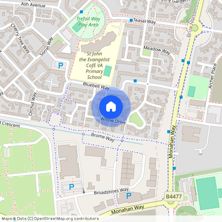 Willow Drive, Shilton Park, Carterton, Oxfordshire, OX18